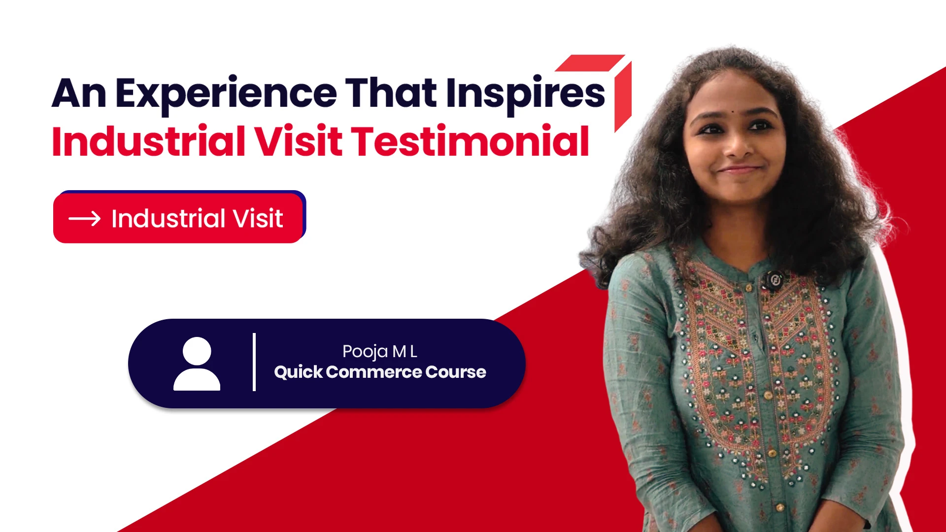 Pooja quick commerce course testimonial